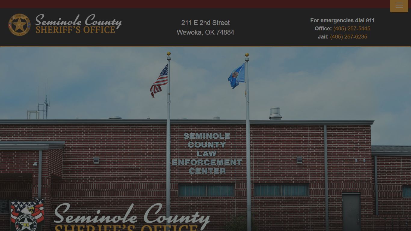 Seminole County Sheriff Wewoka, Oklahoma